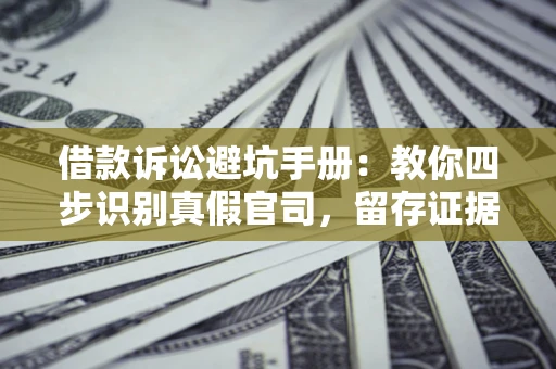 北京借款诉讼避坑手册：教你四步识别真假官司，留存证据不踩雷