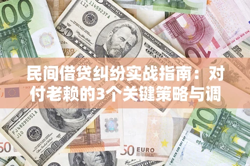 北京民间借贷纠纷实战指南：对付老赖的3个关键策略与调解盲区解析