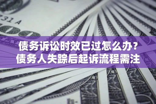 北京债务诉讼时效已过怎么办？债务人失踪后起诉流程需注意什么？