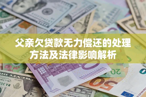 北京父亲欠贷款无力偿还的处理方法及法律影响解析